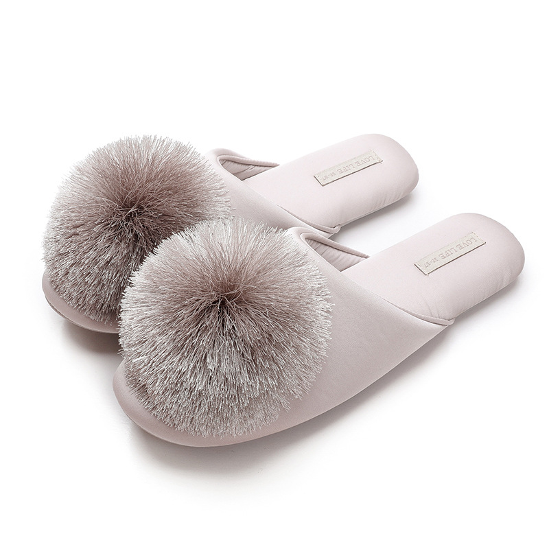 Light grey 2460 tassel closed toe