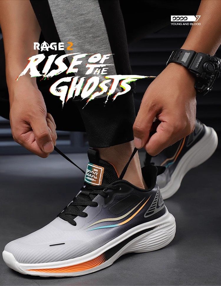 Atmungsaktive gedämpfte Laufschuhe für Herren detail 2