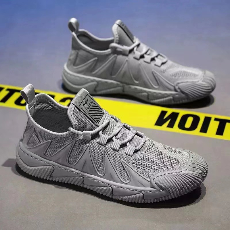 Men's Breathable Lightweight Lace-Up Casual Shoes 5