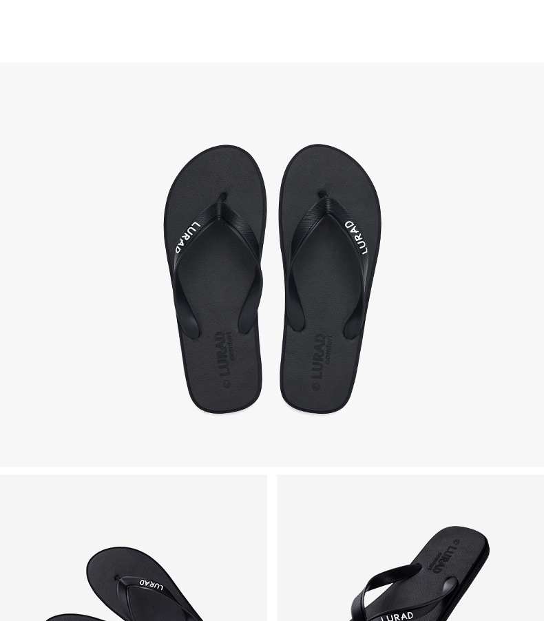 Men's Lightweight Waterproof Beach Flip-Flops detail 10