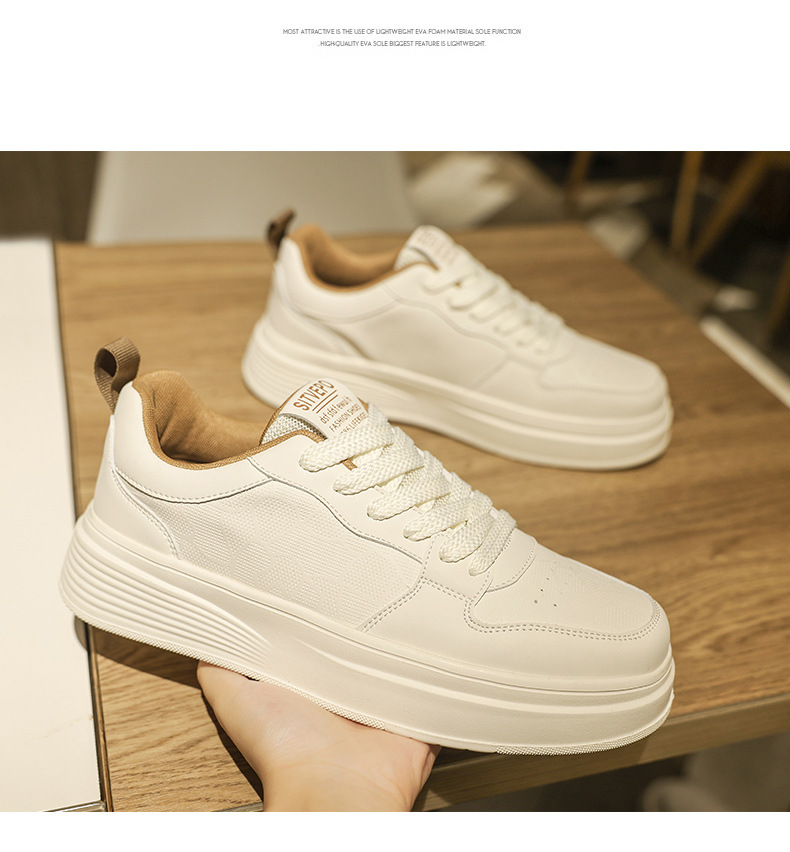 Damen Plateau-Freizeitschuhe mit Dämpfung und Schnürung detail 11