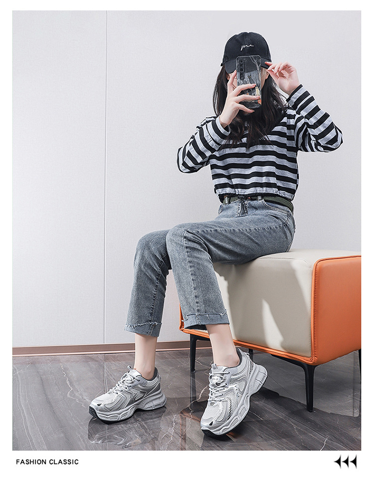 Sneakers chunky da donna traspiranti e ammortizzate detail 1