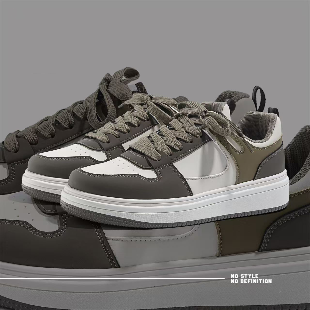 Chaussures casual pour homme à lacets et semelle antidérapante detail 3