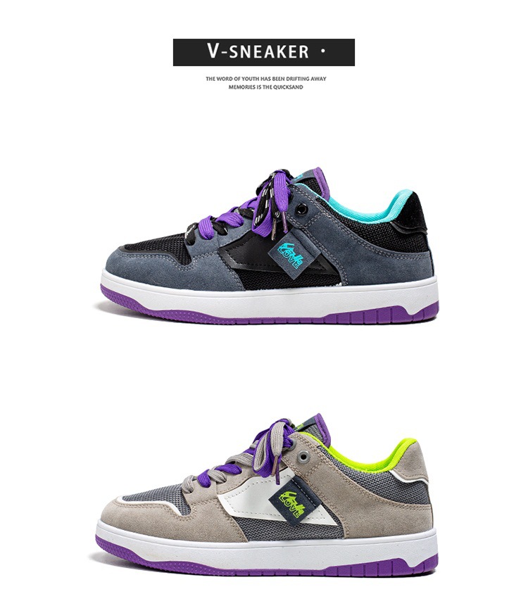 Chaussures de skate à lacets respirantes en mesh pour homme detail 11