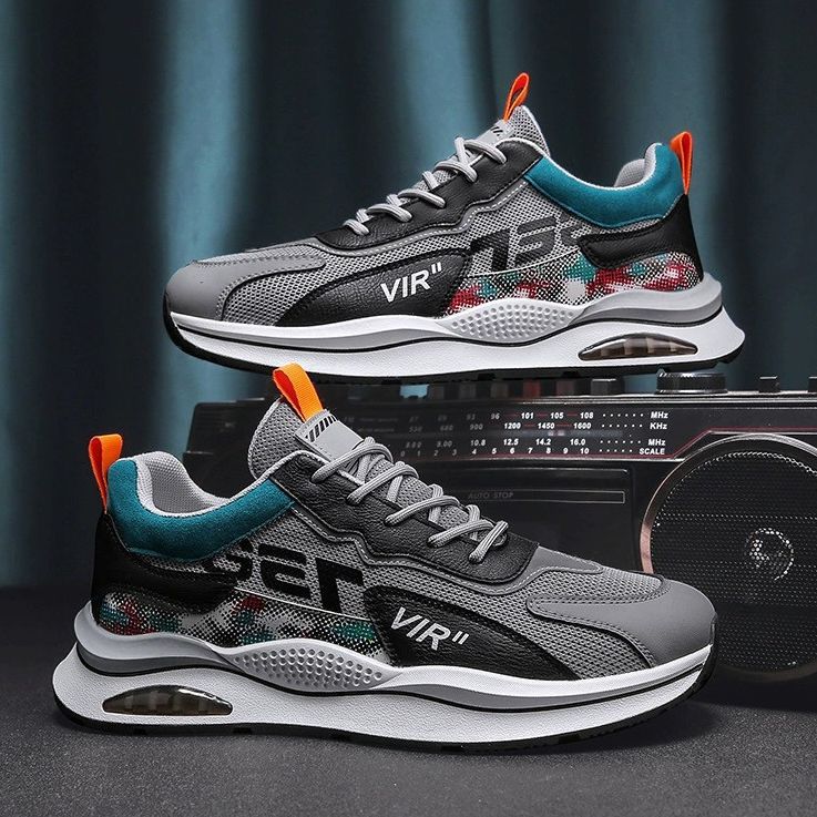 Atmungsaktive Herren-Sportschuhe mit Schnürung & Dämpfung 5