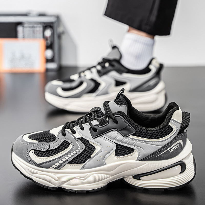 Men's Breathable Cushioned Platform Casual Shoes 2