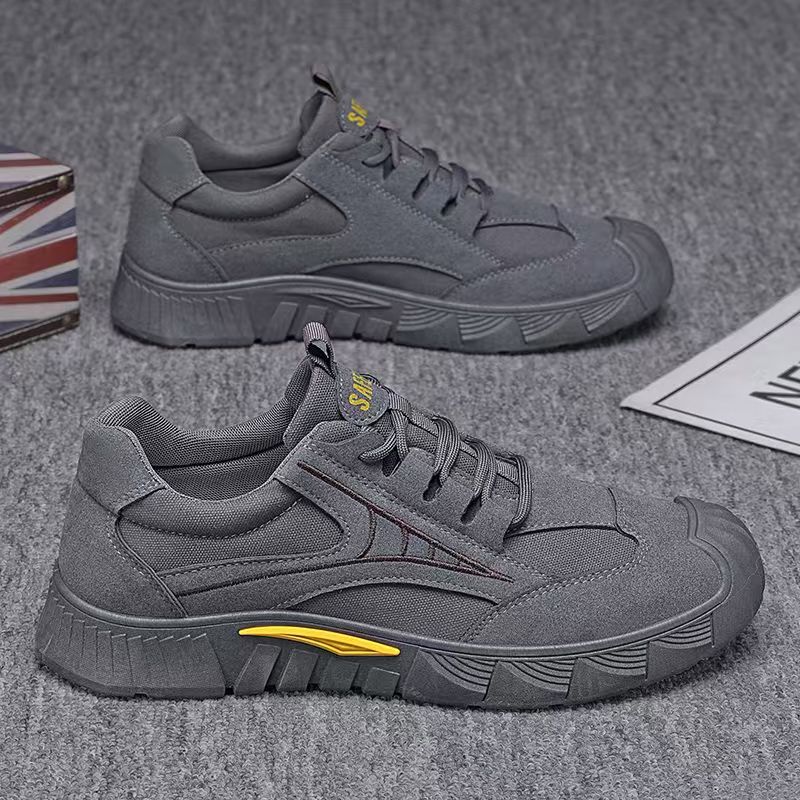Men's Breathable Lace-Up Casual Shoes detail 5