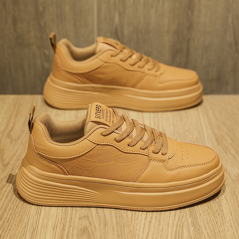 Damen Plateau-Freizeitschuhe mit Dämpfung und Schnürung detail 3