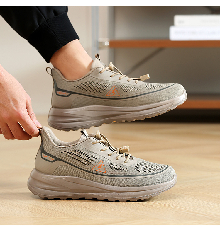 Lichte en ademende mesh hardloopschoenen voor heren detail 11