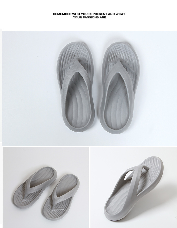 Unisex Lightweight Cushioned Quick-Dry Flip-Flops detail 6