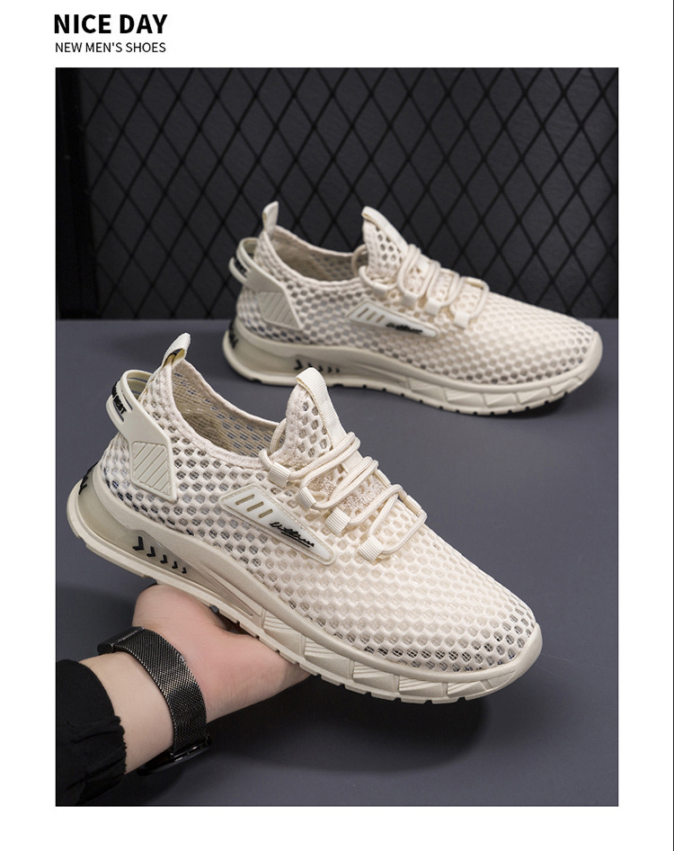 Leichte, atmungsaktive Mesh-Sneaker für Herren detail 3