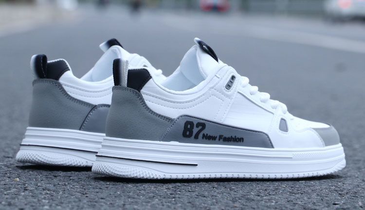 Baskets casual à lacets colorblock pour homme detail 5