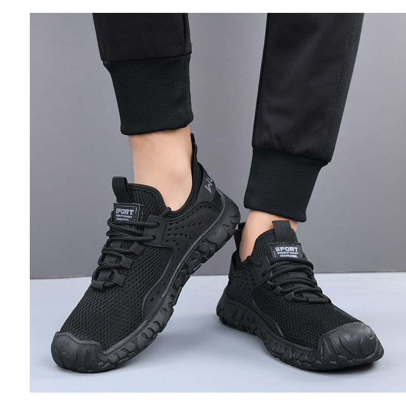 Men's Breathable Mesh Lightweight Running Shoes detail 3