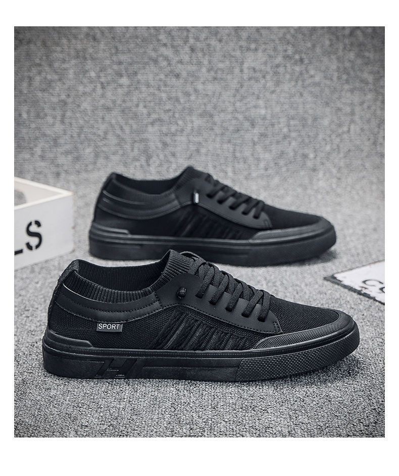 Men's Breathable Lightweight Lace-Up Casual Shoes detail 13