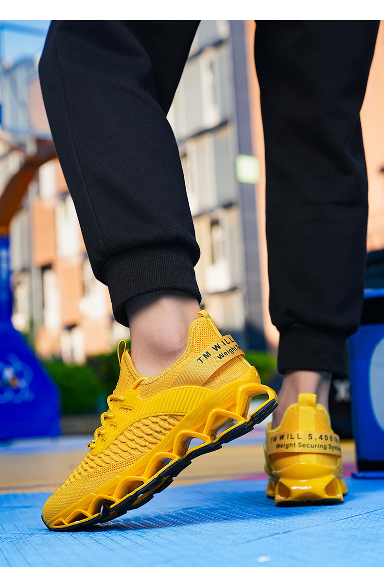 Atmungsaktive gedämpfte Laufschuhe für Herren detail 15