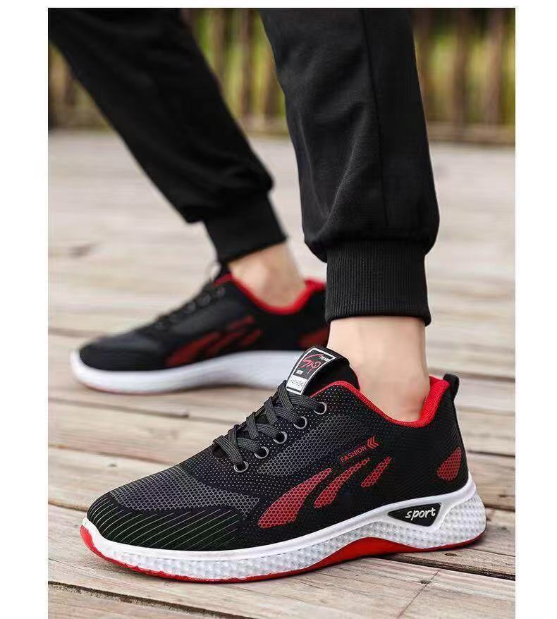 Scarpe da corsa da uomo leggere e traspiranti in mesh detail 5