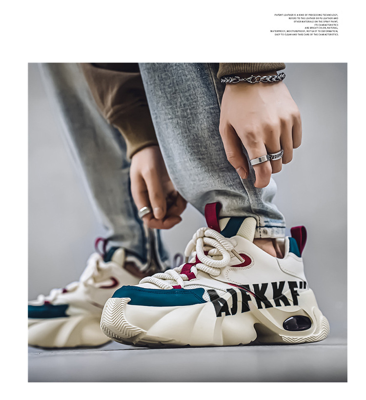 Zapatillas de deporte casuales para hombre con plataforma chunky detail 20