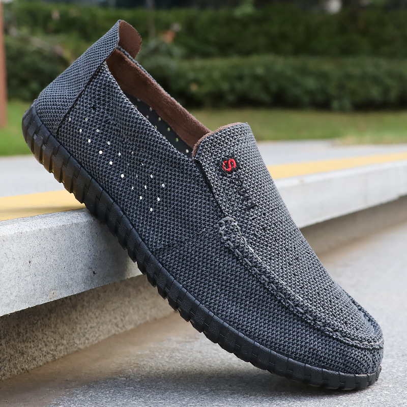 Leichte, atmungsaktive Slip-on-Freizeitschuhe für Herren detail 10
