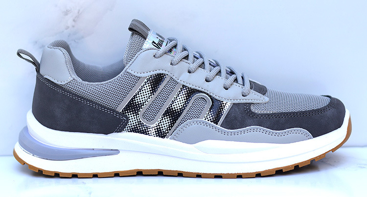 Chaussures casual à lacets et semelle amortissante pour homme detail 11