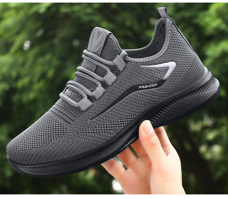 Scarpe da corsa da uomo traspiranti e leggere in mesh detail 5