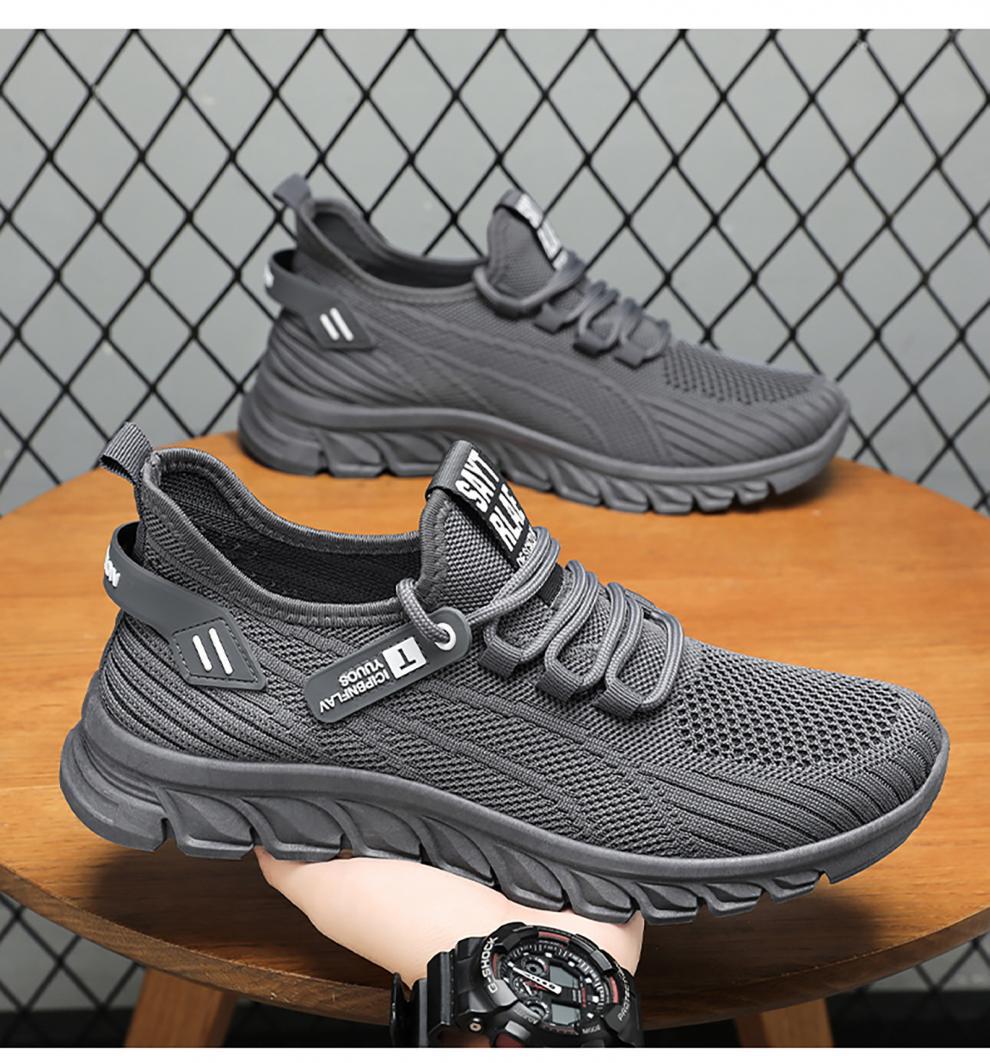 Men's Breathable Lightweight Mesh Running Shoes detail 9