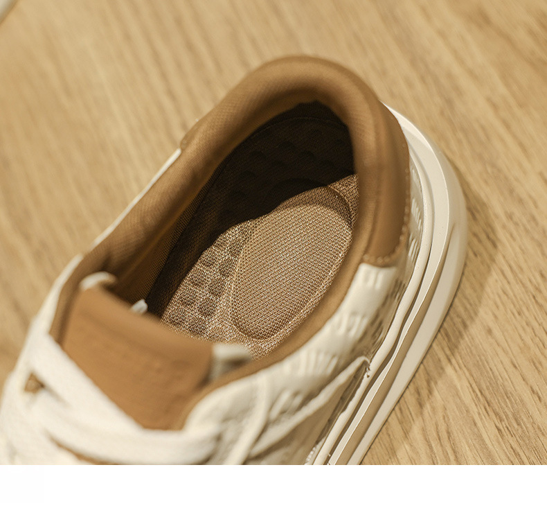 Men's Breathable Platform Lace-Up Casual Shoes detail 2