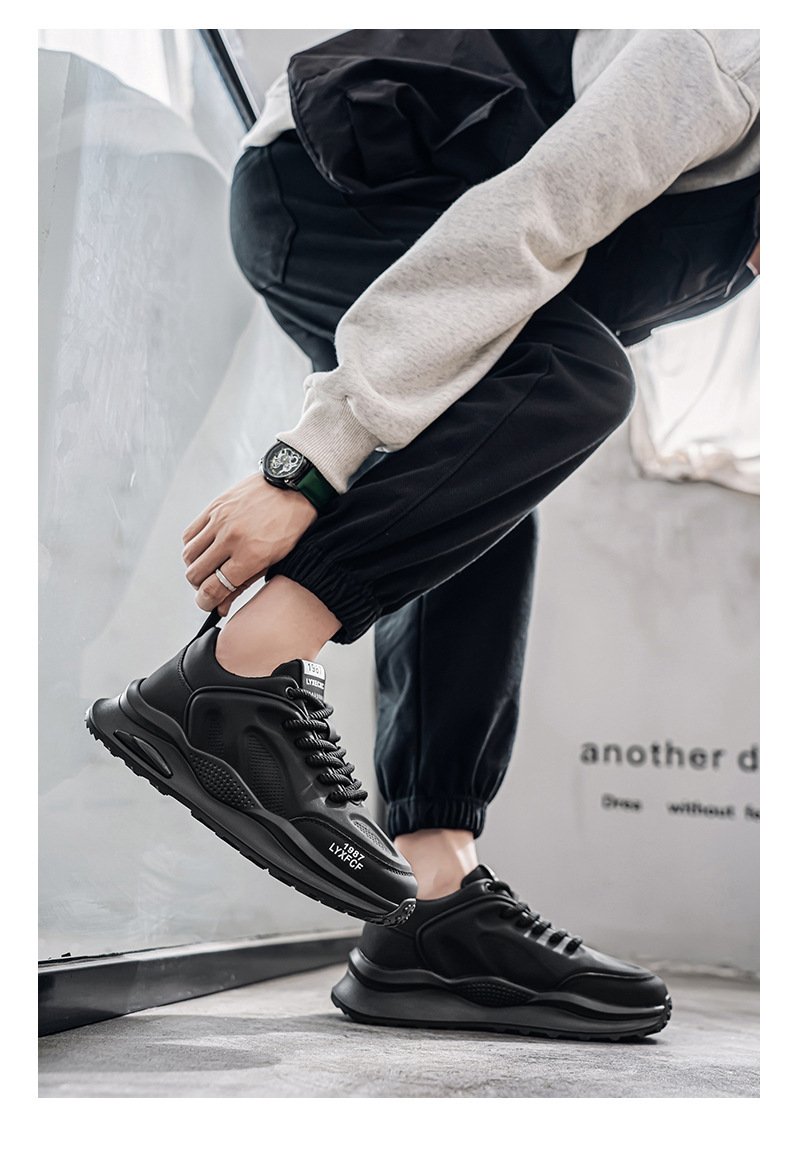 Sneakers stringate da uomo con design color block e suola ammortizzata detail 17