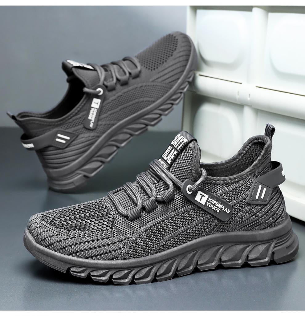 Men's Breathable Lightweight Mesh Running Shoes detail 8