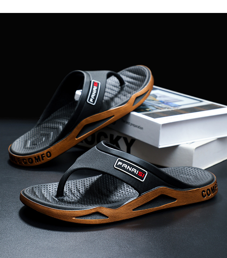Unisex Lightweight Quick-Dry Non-Slip Flip-Flops detail 7