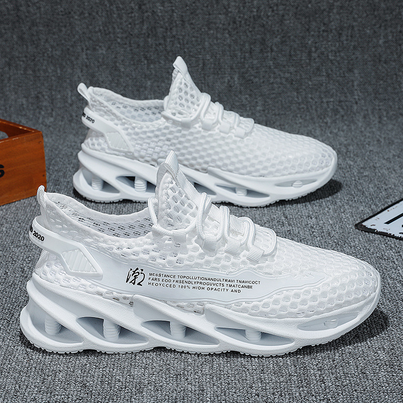 Atmungsaktive, leichte Herren-Laufschuhe aus Mesh 4
