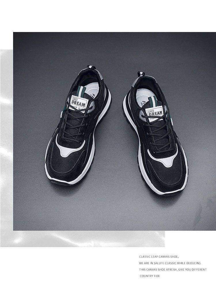 Atmungsaktive Mesh-Laufschuhe für Herren zum Schnüren detail 7