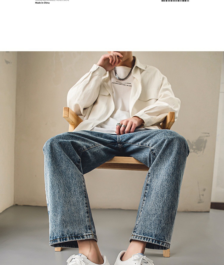 Men's Breathable PU Leather Lace-Up Sneakers detail 5