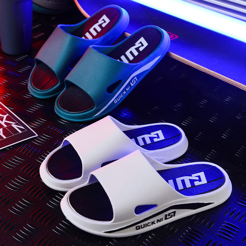 Leichte, gepolsterte Slip-On Pantoletten für Herren 3