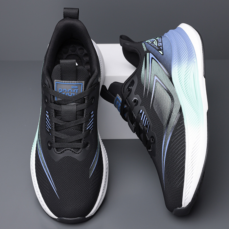 Black Blue Leather Surface
