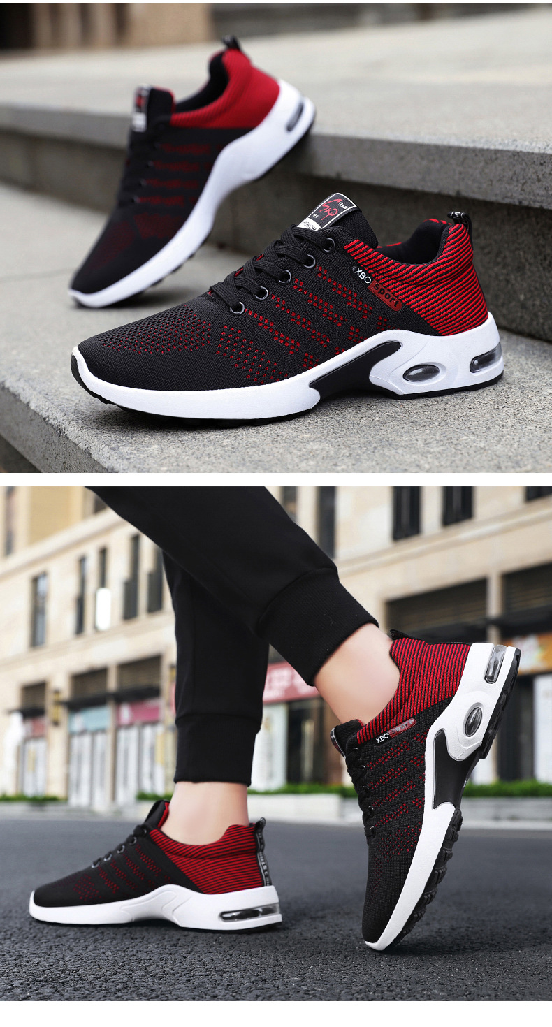 Atmungsaktive gedämpfte Unisex-Laufschuhe mit Schnürung detail 10