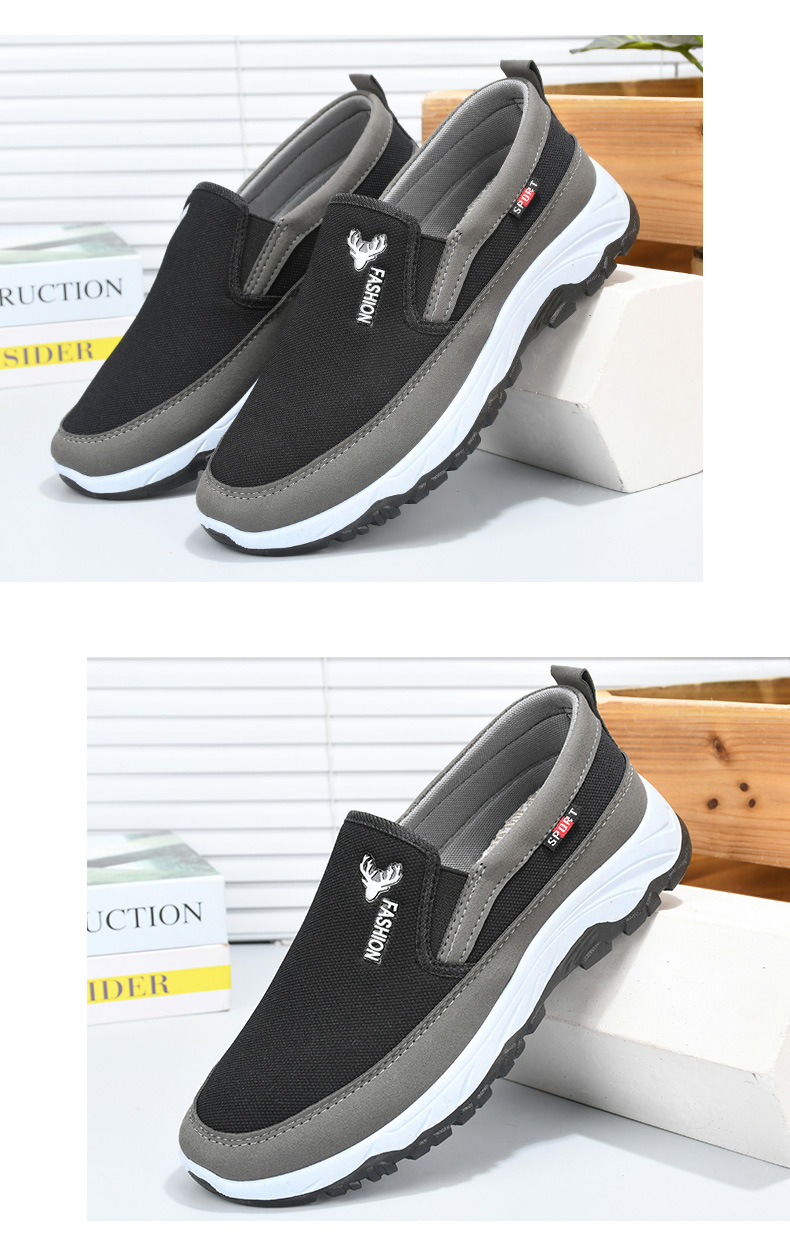 Atmungsaktive Mesh-Slip-On-Freizeitschuhe für Herren detail 7