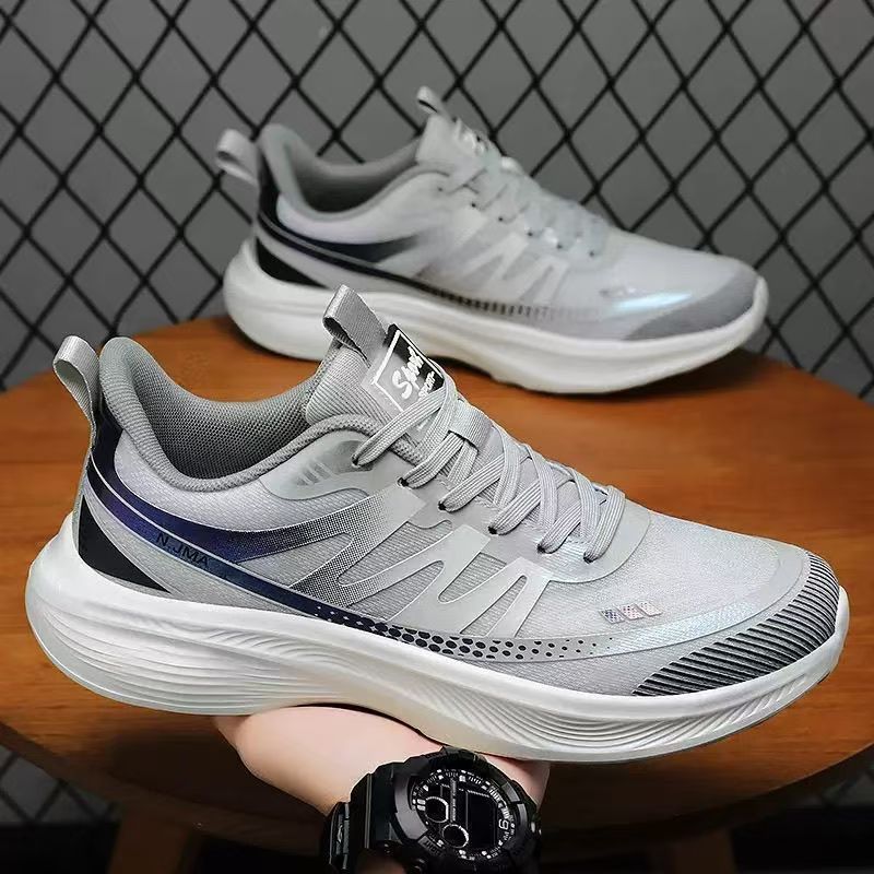 Leichte, atmungsaktive Mesh-Laufschuhe für Herren 3