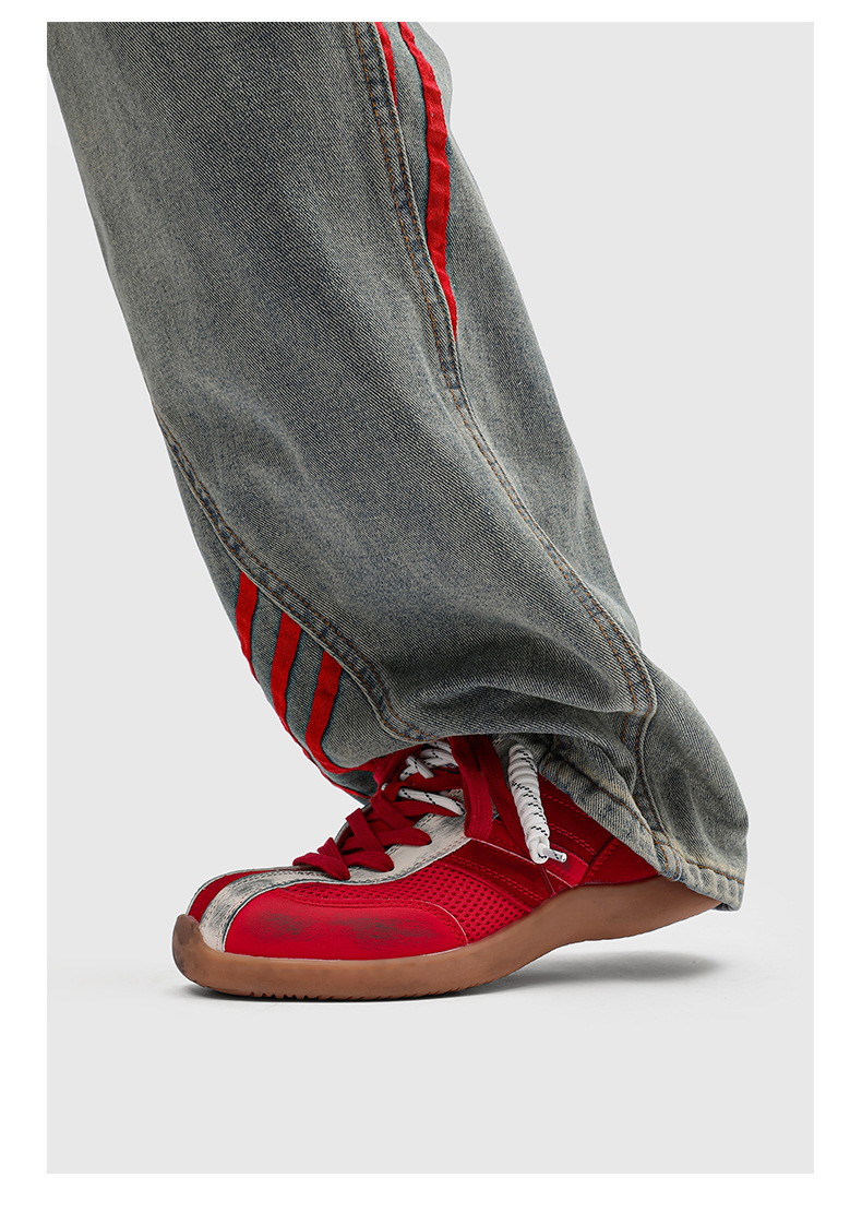 Atmungsaktive Freizeitschuhe für Herren mit Schnürung & Colorblocking detail 14