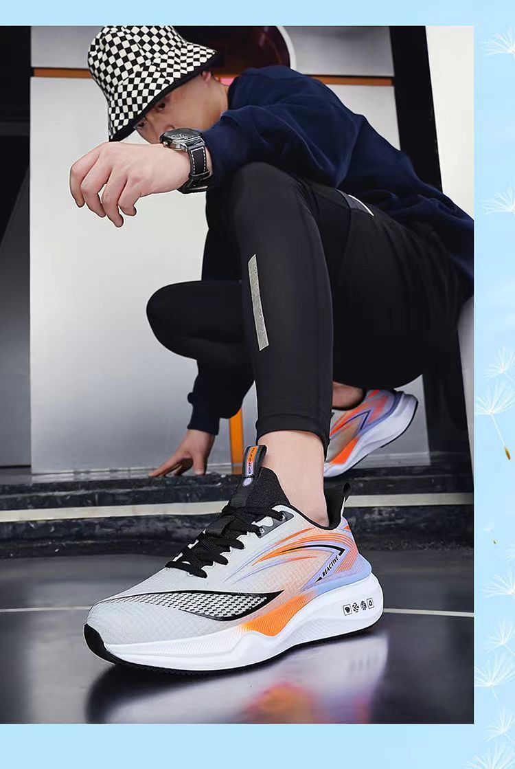 Chaussures de running respirantes en mesh pour homme detail 5