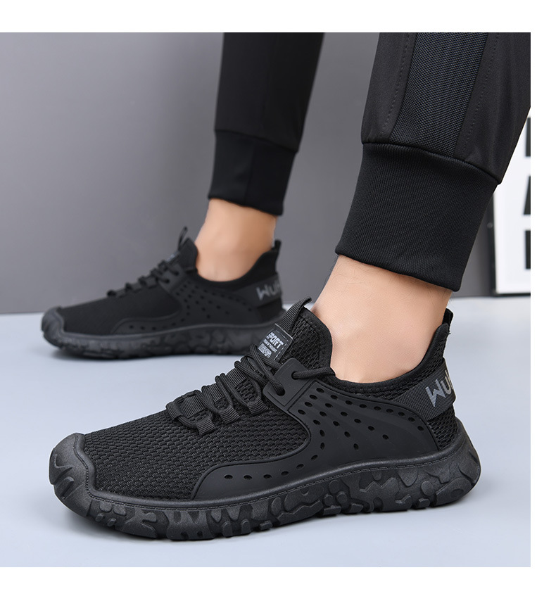Men's Breathable Mesh Lightweight Running Shoes detail 2