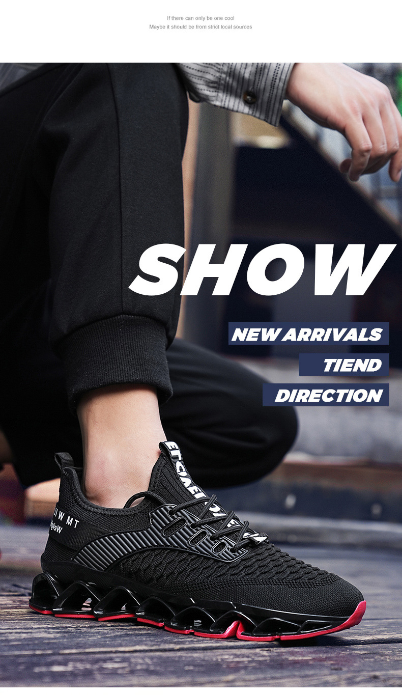 Atmungsaktive gedämpfte Laufschuhe für Herren detail 2