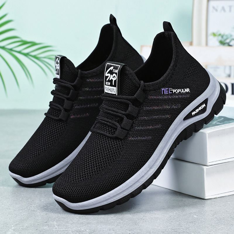 Women's Breathable Knit Lightweight Casual Sneakers 5