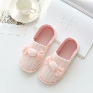 Pantuflas de casa para mujer en suave algodón transpirable slip-on detail 4
