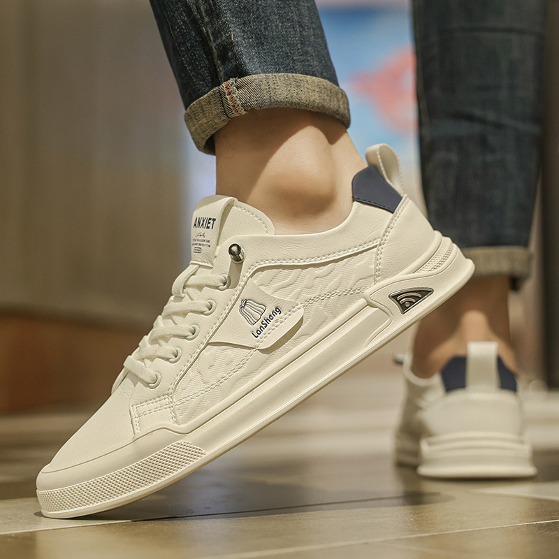 Scarpe casual da uomo leggere con lacci 3