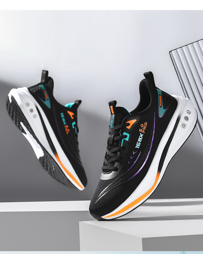 Men's Breathable Cushioned Running Shoes detail 6