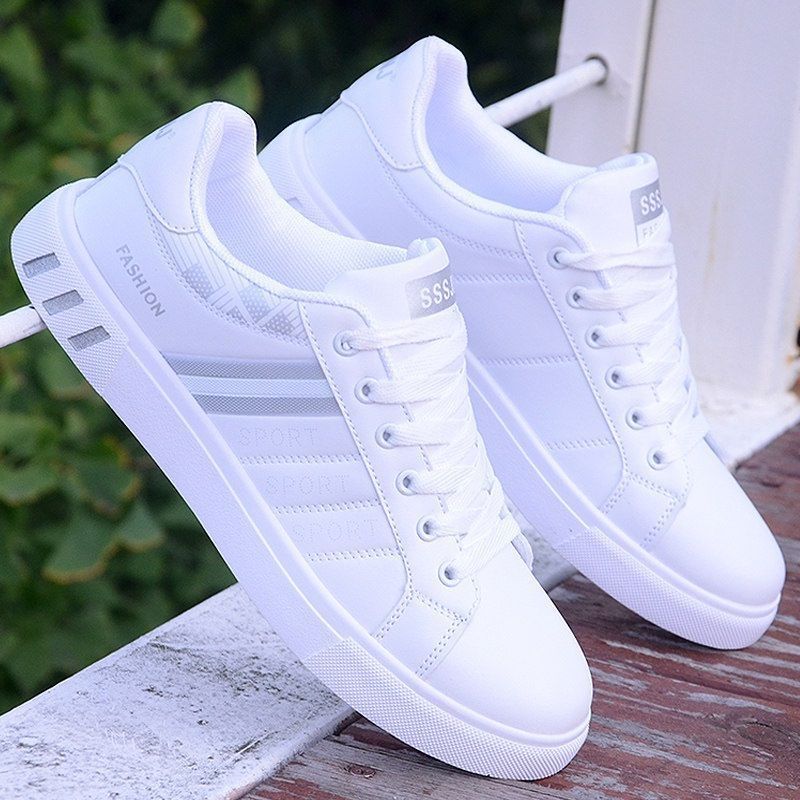Atmungsaktive Low-Top-Sneaker für Herren mit Schnürung 4
