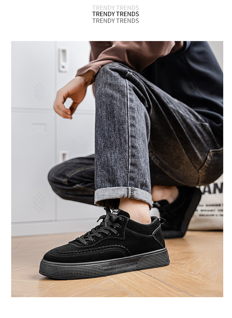 Chaussures de skate à lacets résistantes à l'usure pour hommes detail 6