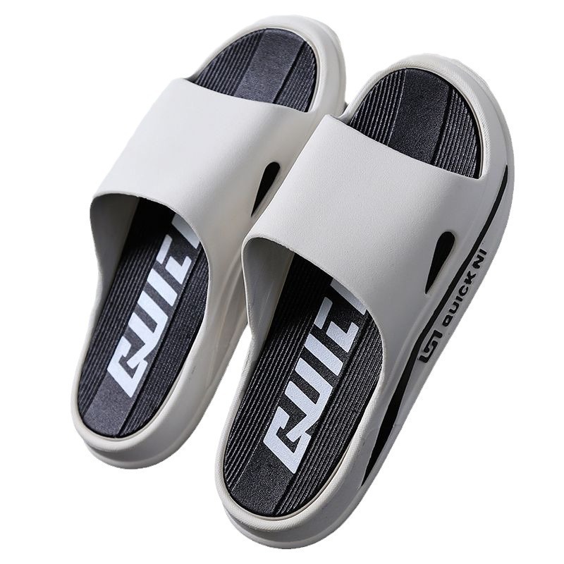 Leichte, gepolsterte Slip-On Pantoletten für Herren 6