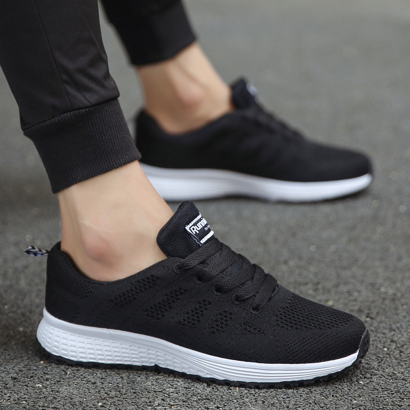 Scarpe da corsa unisex leggere e traspiranti con lacci 4
