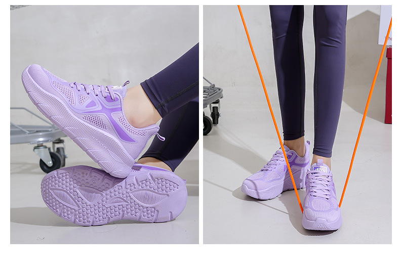 Unisex Breathable Mesh Cushioned Running Shoes detail 5